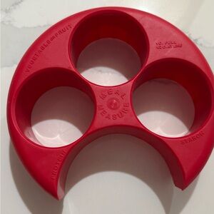 Red Portion Control Plate